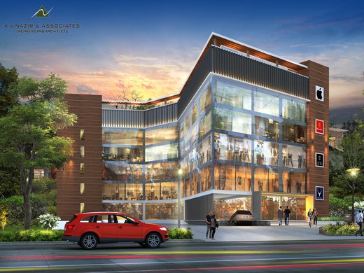 elite mall of best architects firm in Calicut