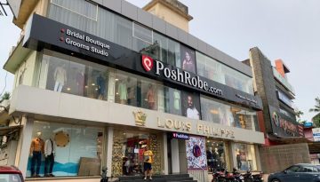 lp showroom of best architects firm in calicut